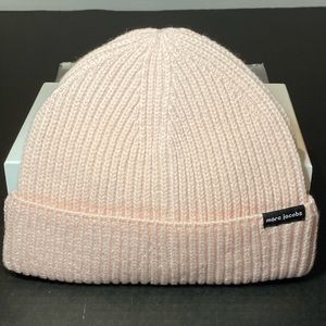 Marc Jacobs Beanie Hat - Soft Pink